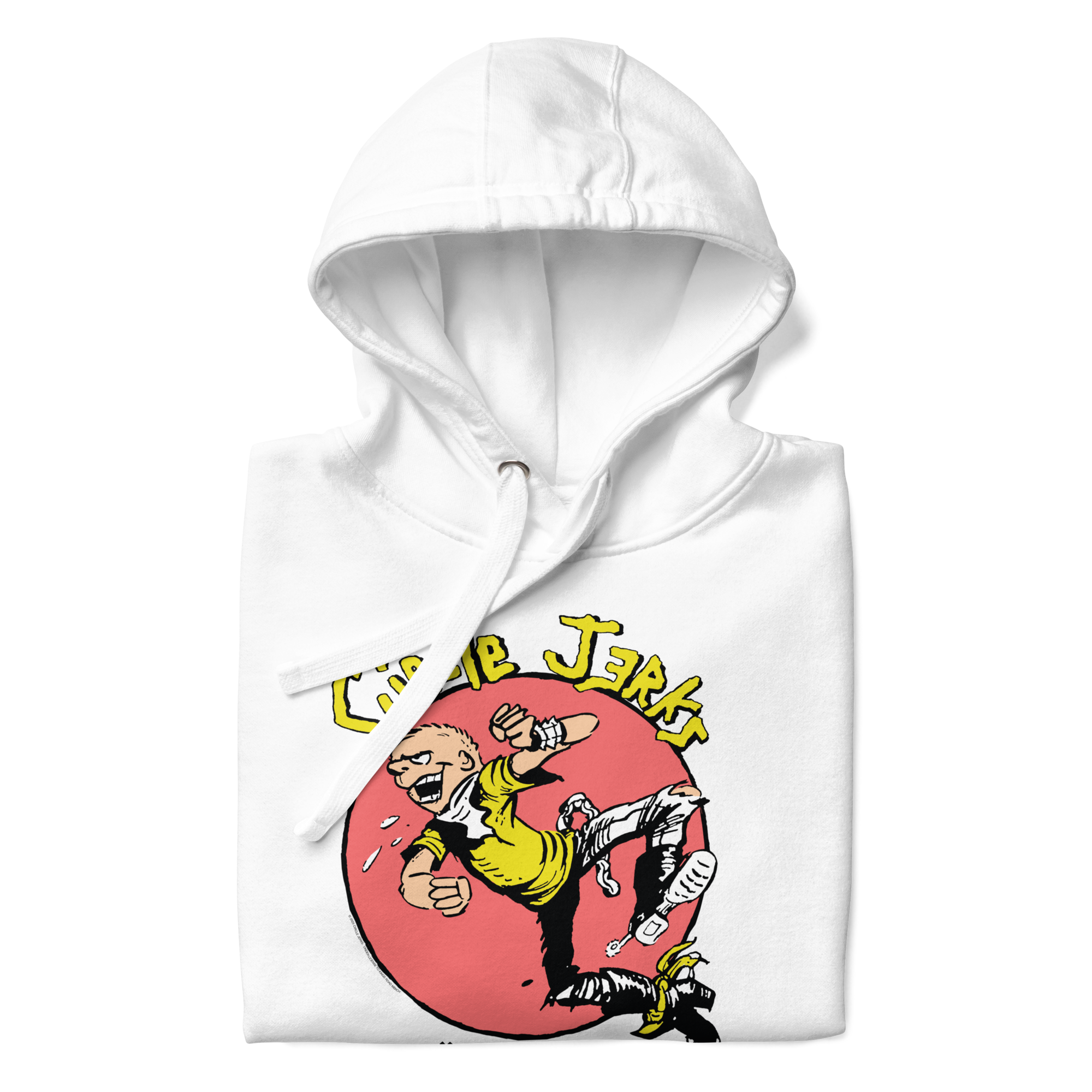 Stakes Circle Jerks Vintage 85-86 Tour Hoodie White