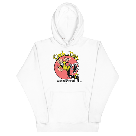 Stakes Circle Jerks Vintage 85-86 Tour Hoodie White