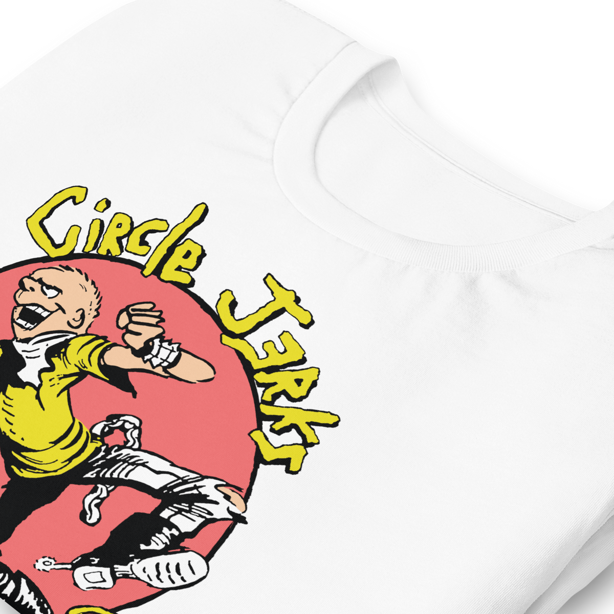 Stakes Circle Jerks Vintage 85-86 Tour T-Shirt White