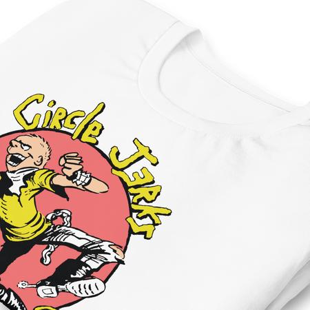 Stakes Circle Jerks Vintage 85-86 Tour T-Shirt White