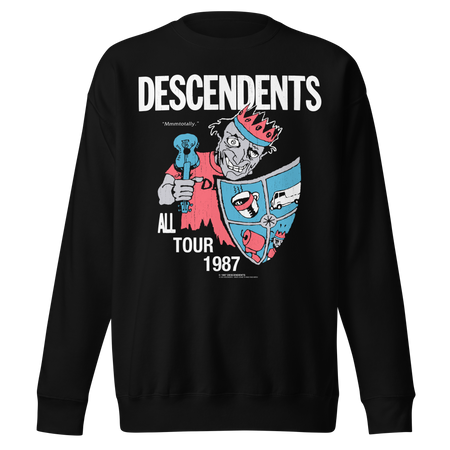 Stakes Descendents 1987 Tour Vintage Sweatshirt Black