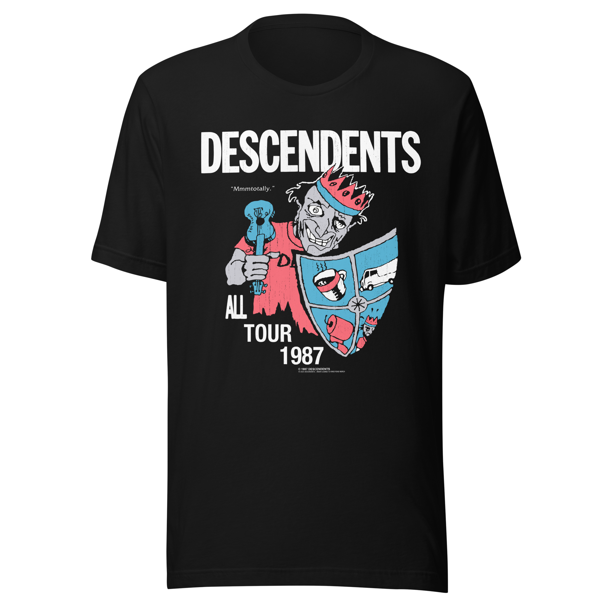 Stakes Descendents 1987 Tour Vintage T-Shirt Black