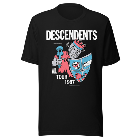 Stakes Descendents 1987 Tour Vintage T-Shirt Black