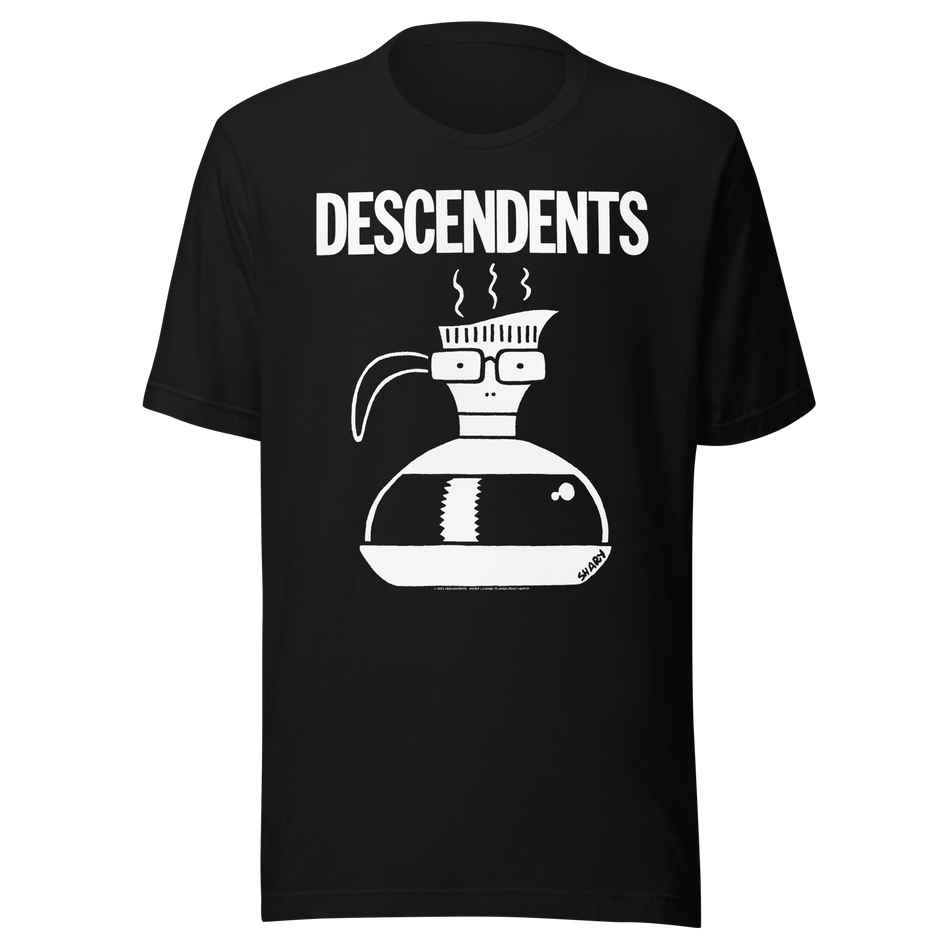 Stakes Descendents Coffee Pot T-Shirt Black