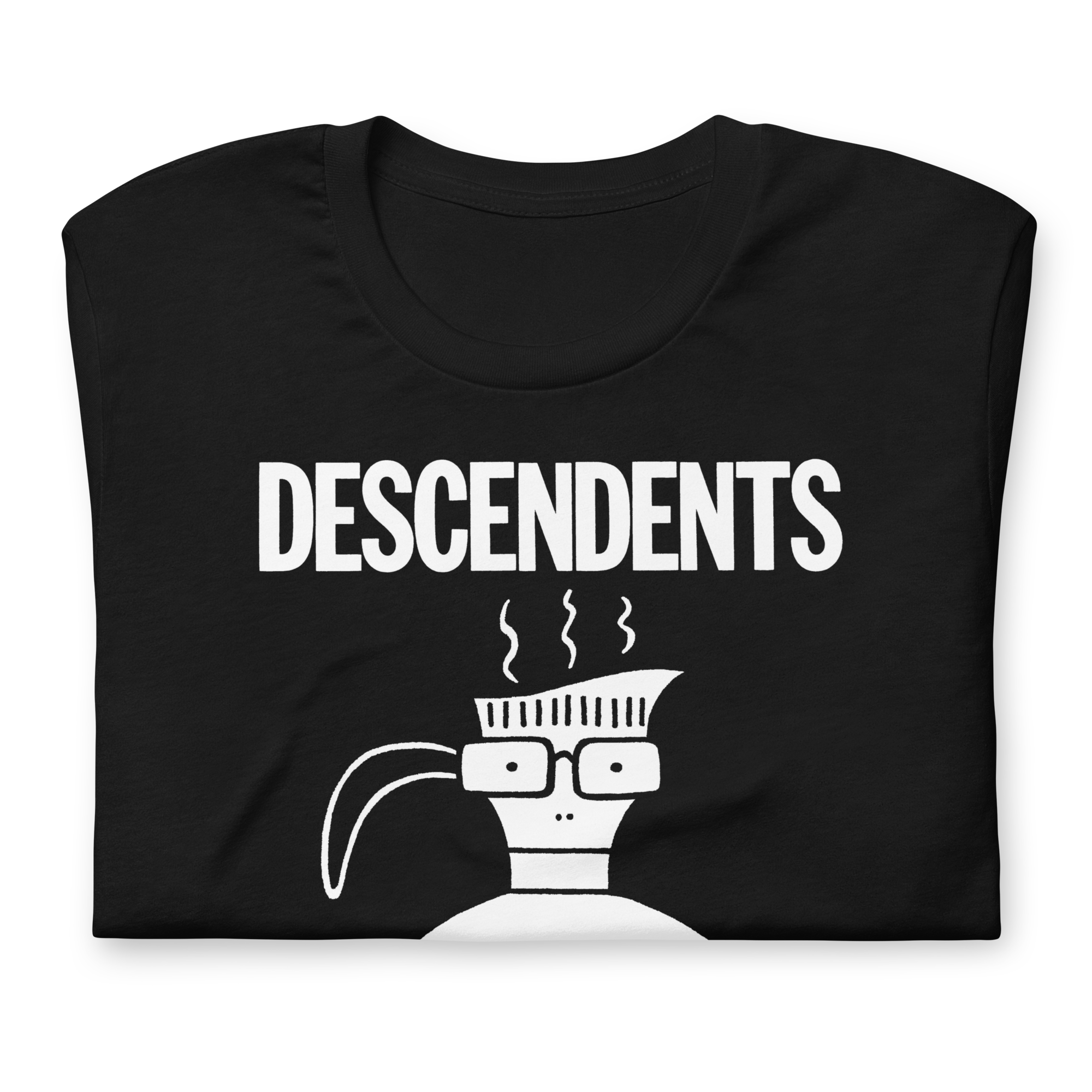 Stakes Descendents Coffee Pot T-Shirt Black
