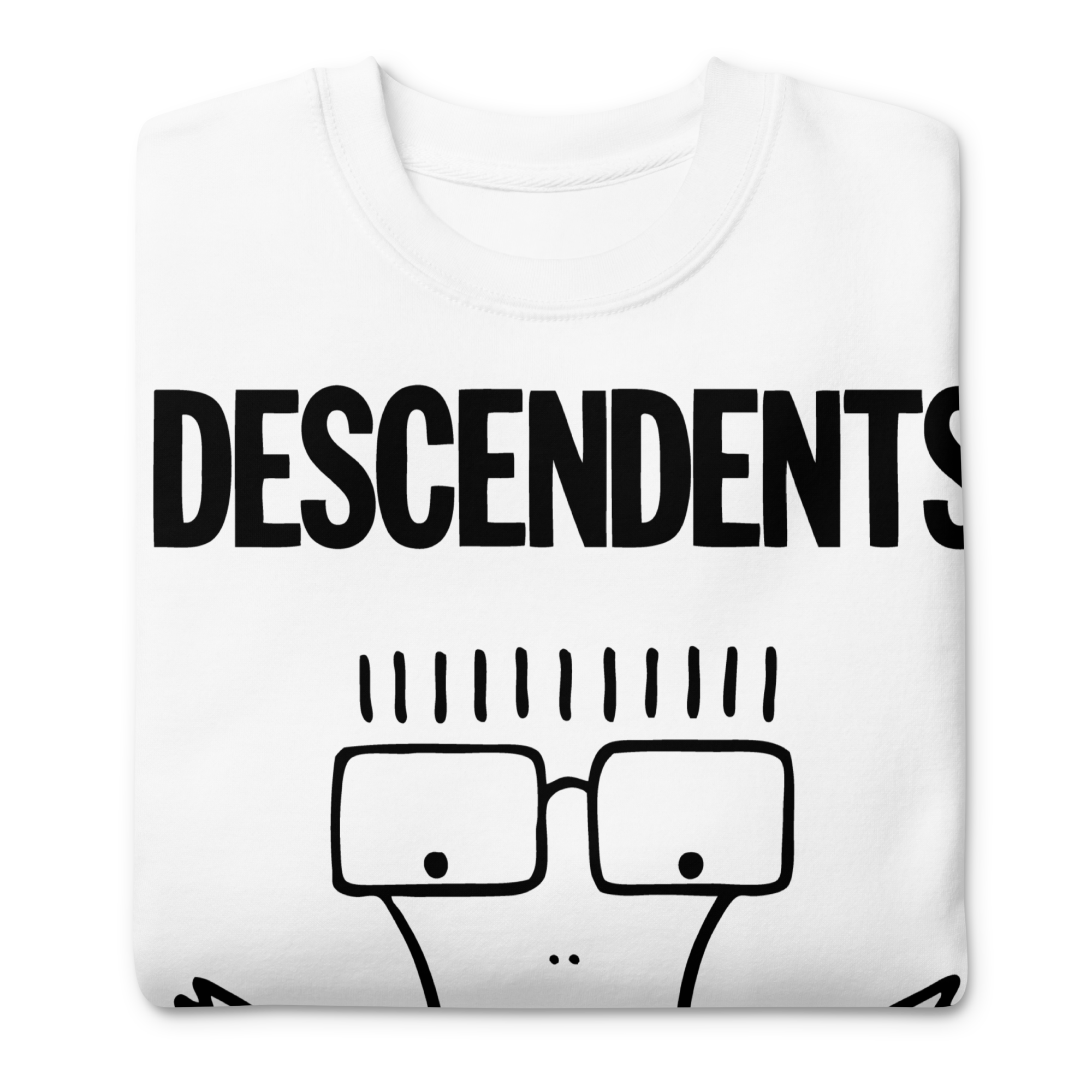 Stakes Descendents Everything Sucks Sweatshirt White