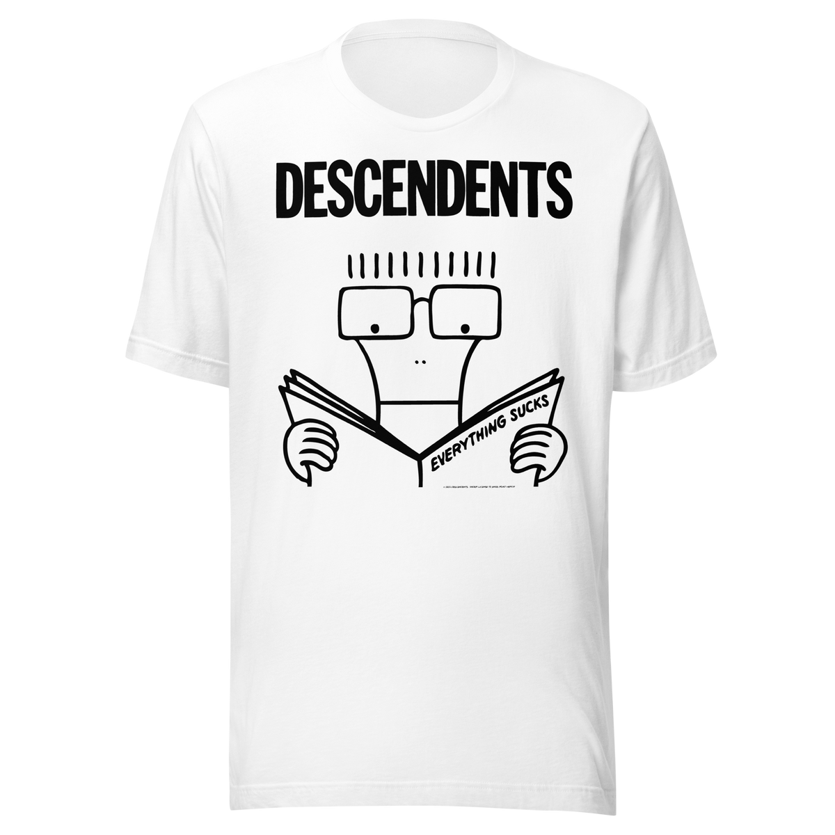 Stakes Descendents Everything Sucks T-Shirt White