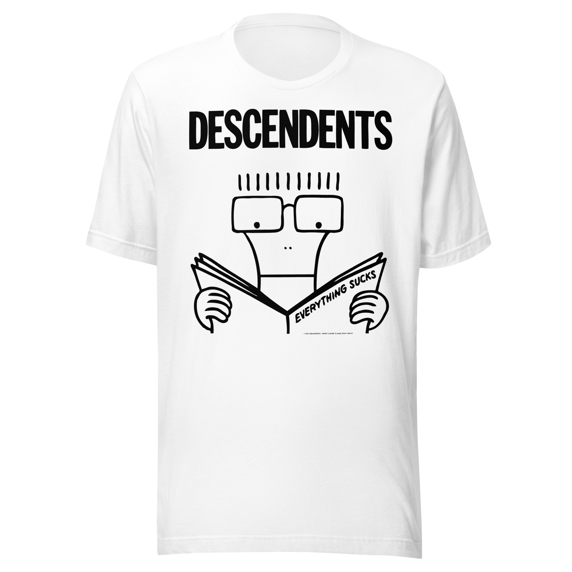Stakes Descendents Everything Sucks T-Shirt White