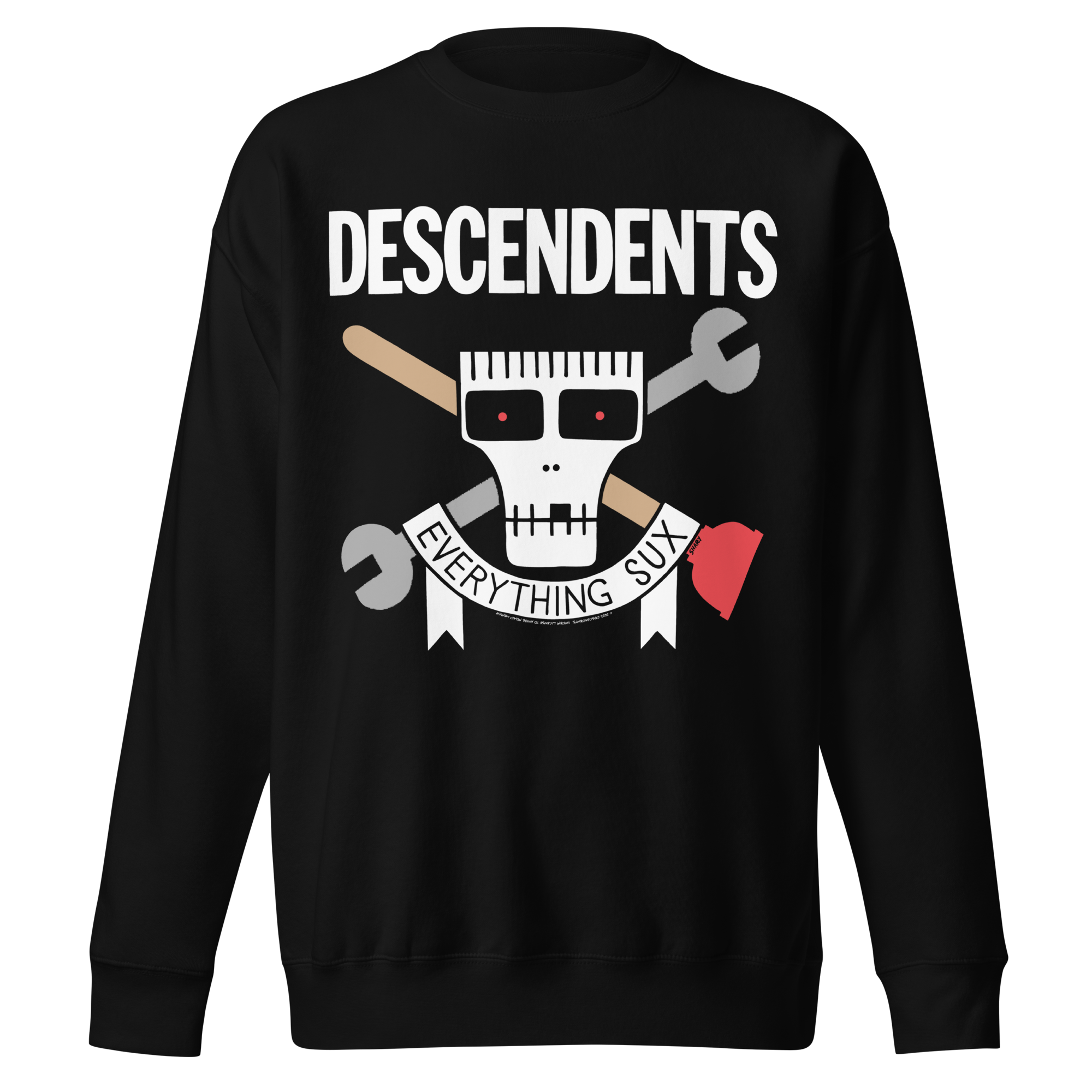 Stakes Descendents Everything Sux Sweatshirt Black