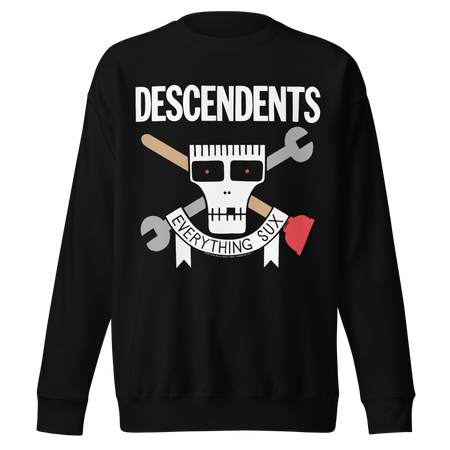 Stakes Descendents Everything Sux Sweatshirt Black