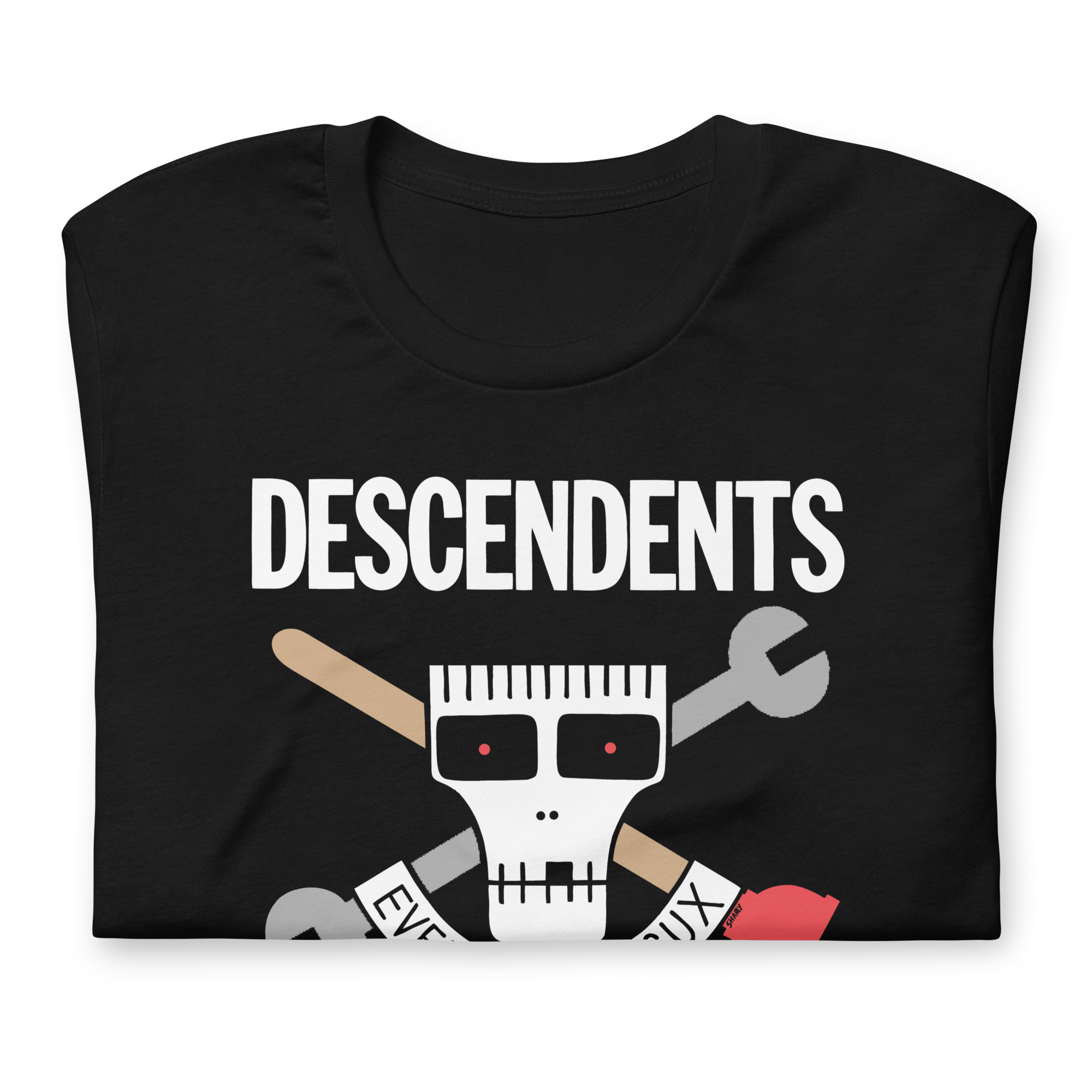 Stakes Descendents Everything Sux T-Shirt Black
