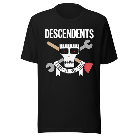 Stakes Descendents Everything Sux T-Shirt Black