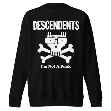 Stakes Descendents I'm Not a Punk Sweatshirt Black