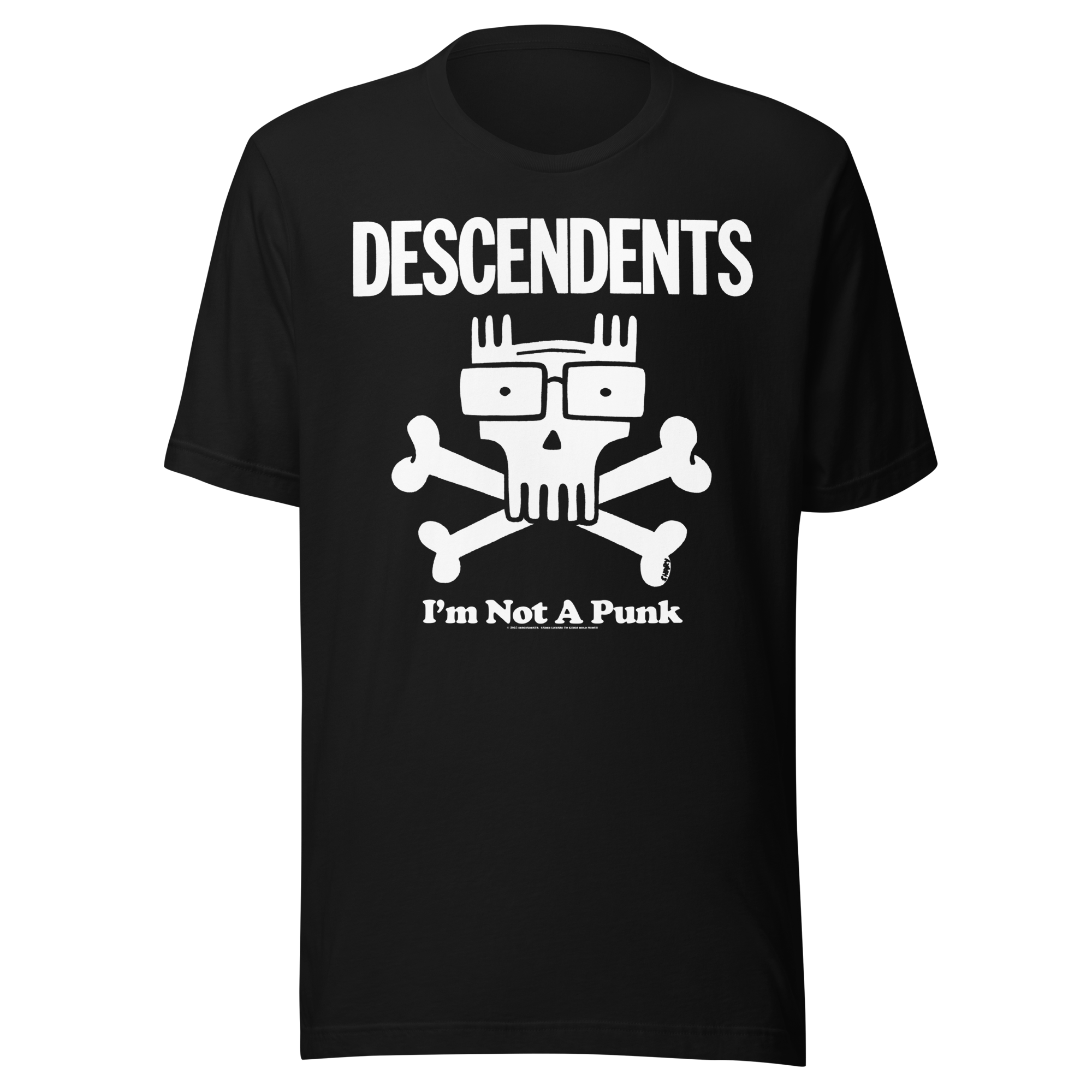 Stakes Descendents I'm Not a Punk T-Shirt Black