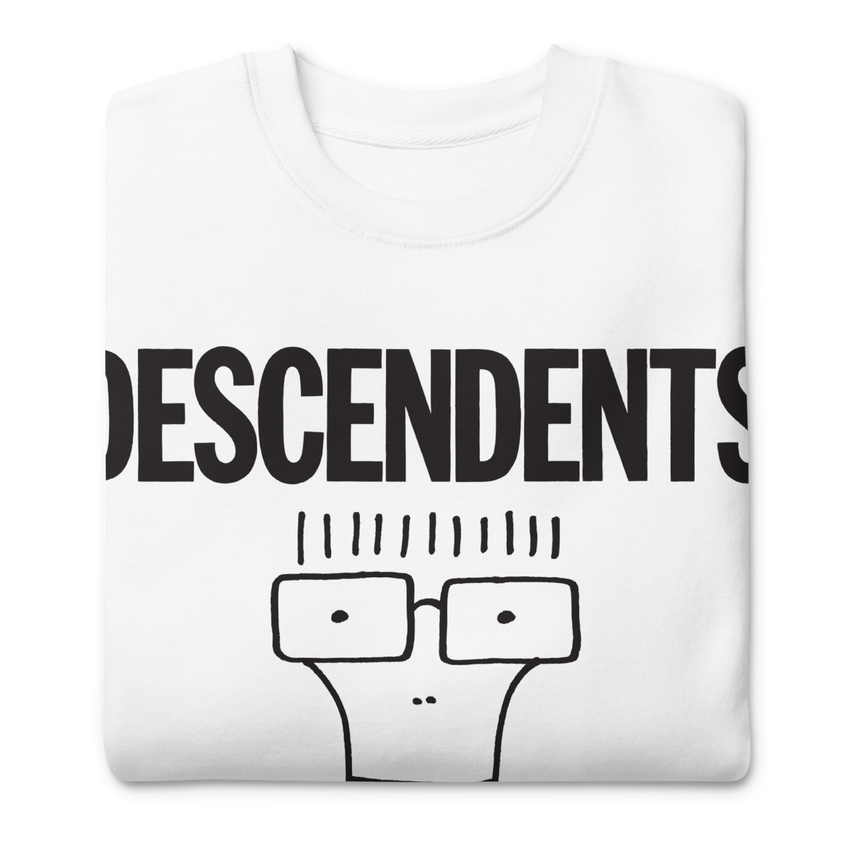 Stakes Descendents Milo College Sweatshirt White
