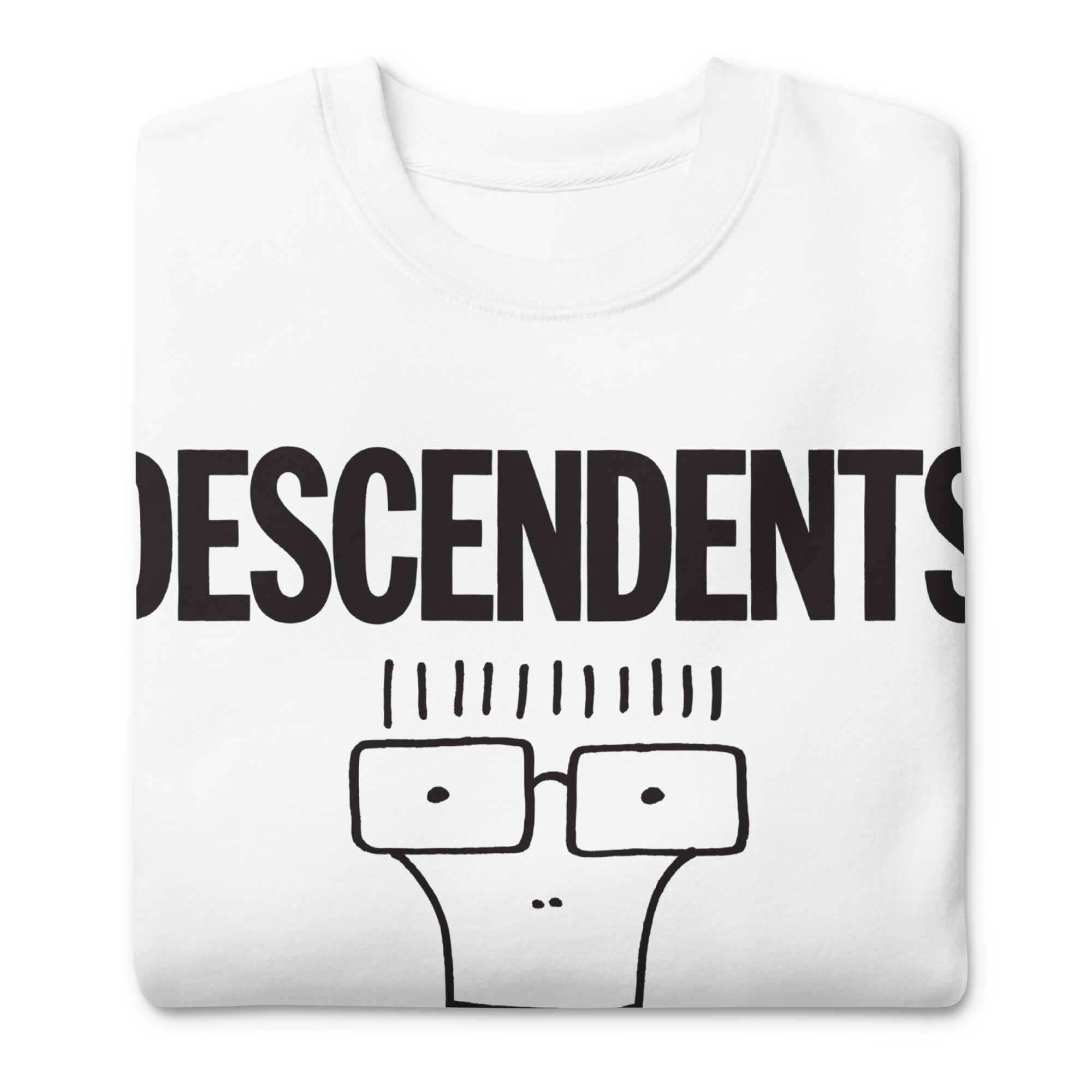 Stakes Descendents Milo College Sweatshirt White