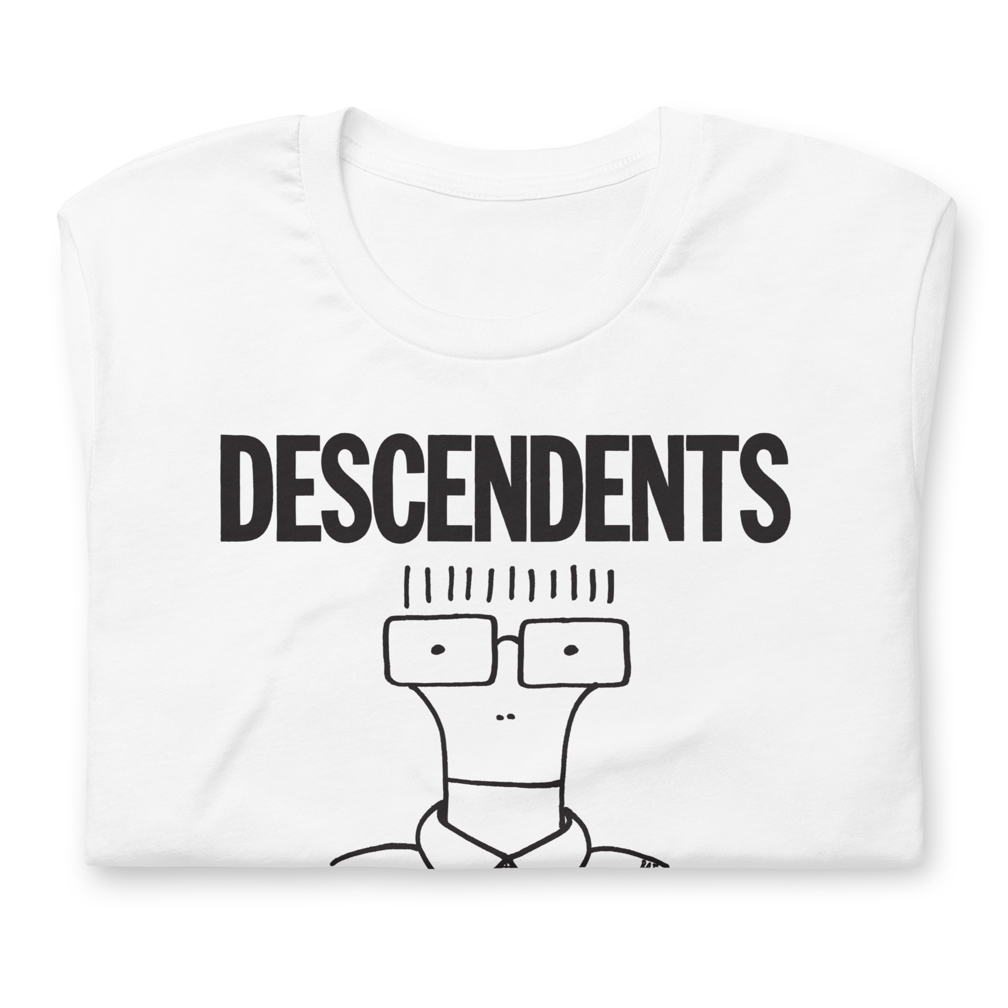 Stakes Descendents Milo College T-Shirt White