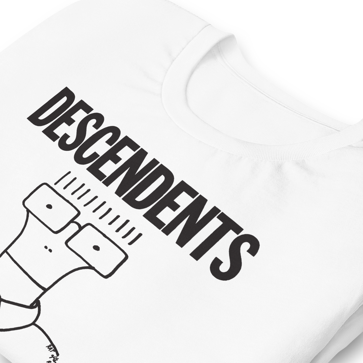 Stakes Descendents Milo College T-Shirt White