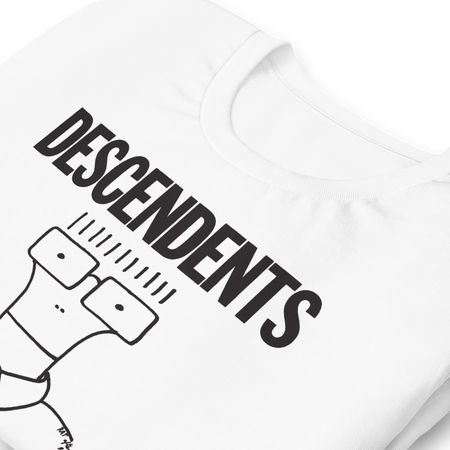 Stakes Descendents Milo College T-Shirt White
