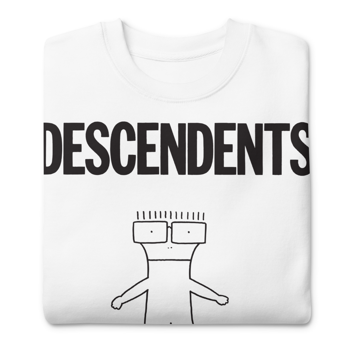 Stakes Descendents No Grow Up Sweatshirt White