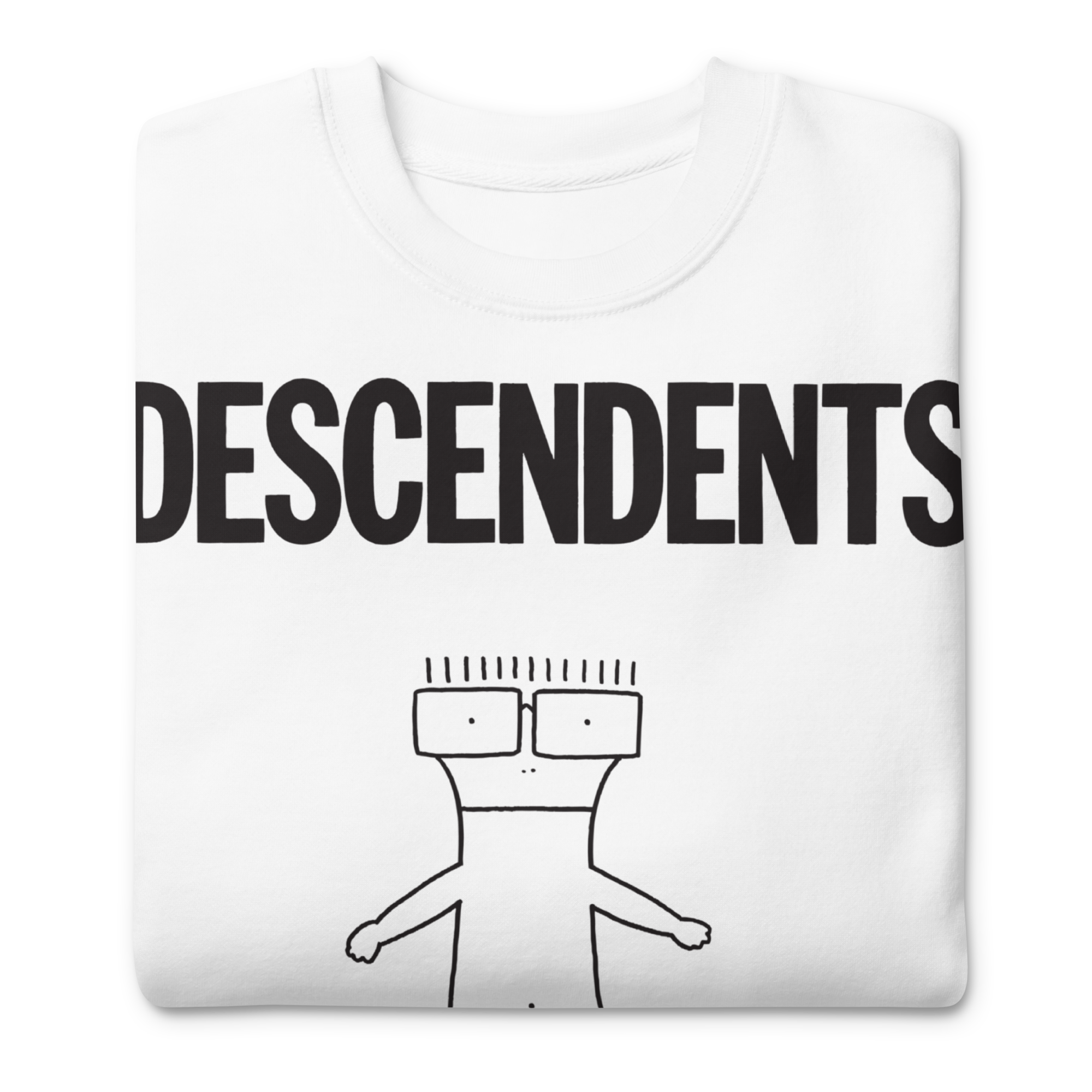 Stakes Descendents No Grow Up Sweatshirt White