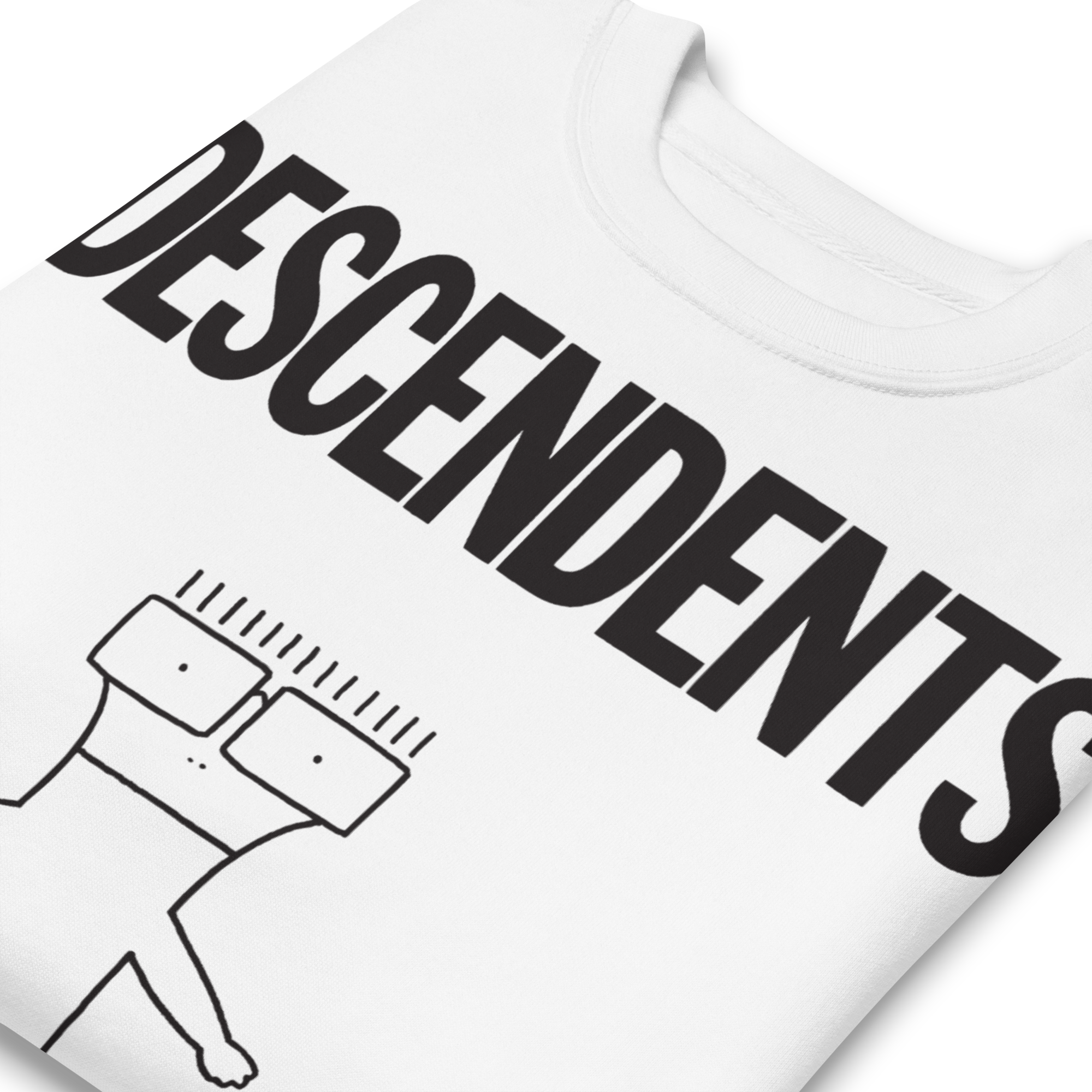 Stakes Descendents No Grow Up Sweatshirt White
