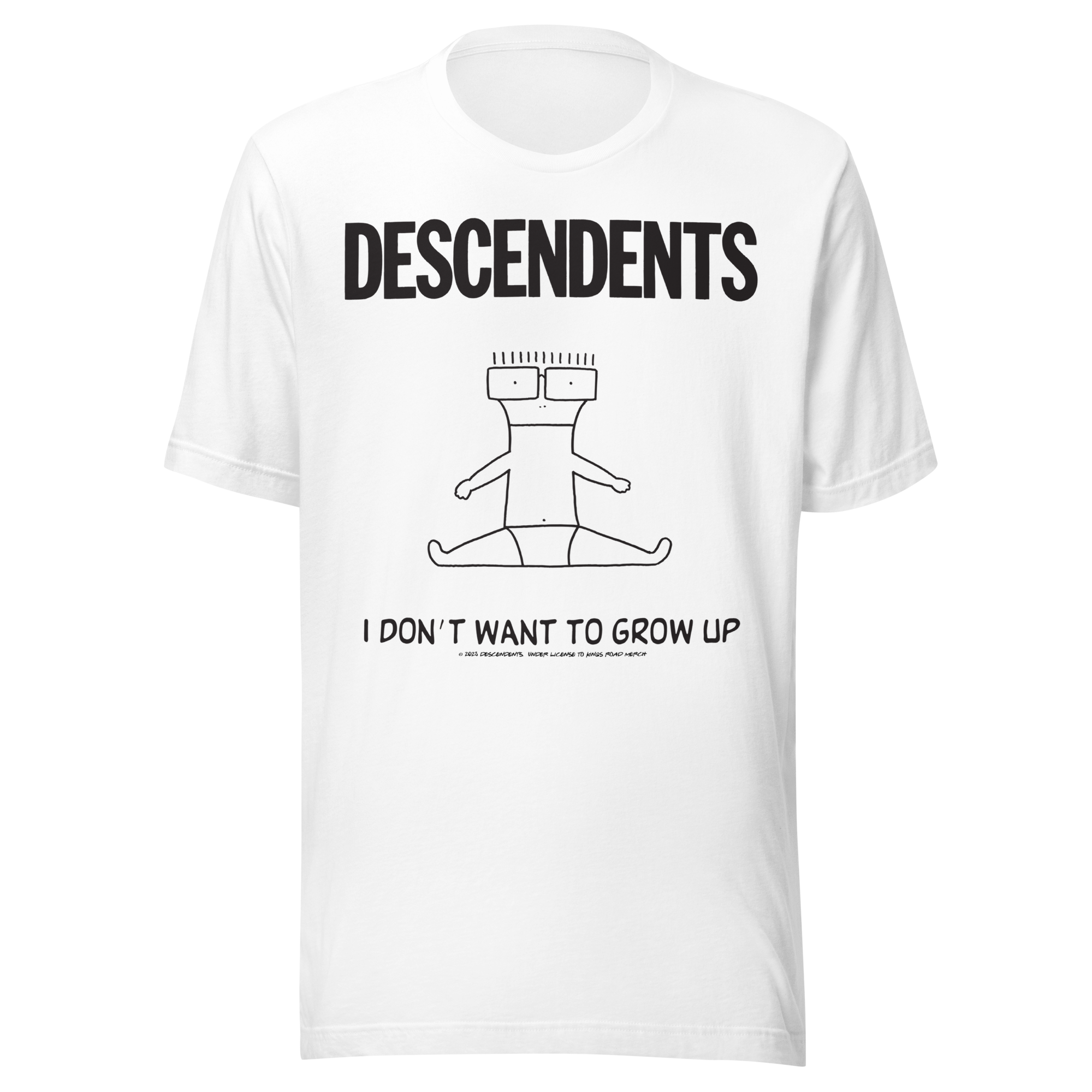 Stakes Descendents No Grow Up T-Shirt White