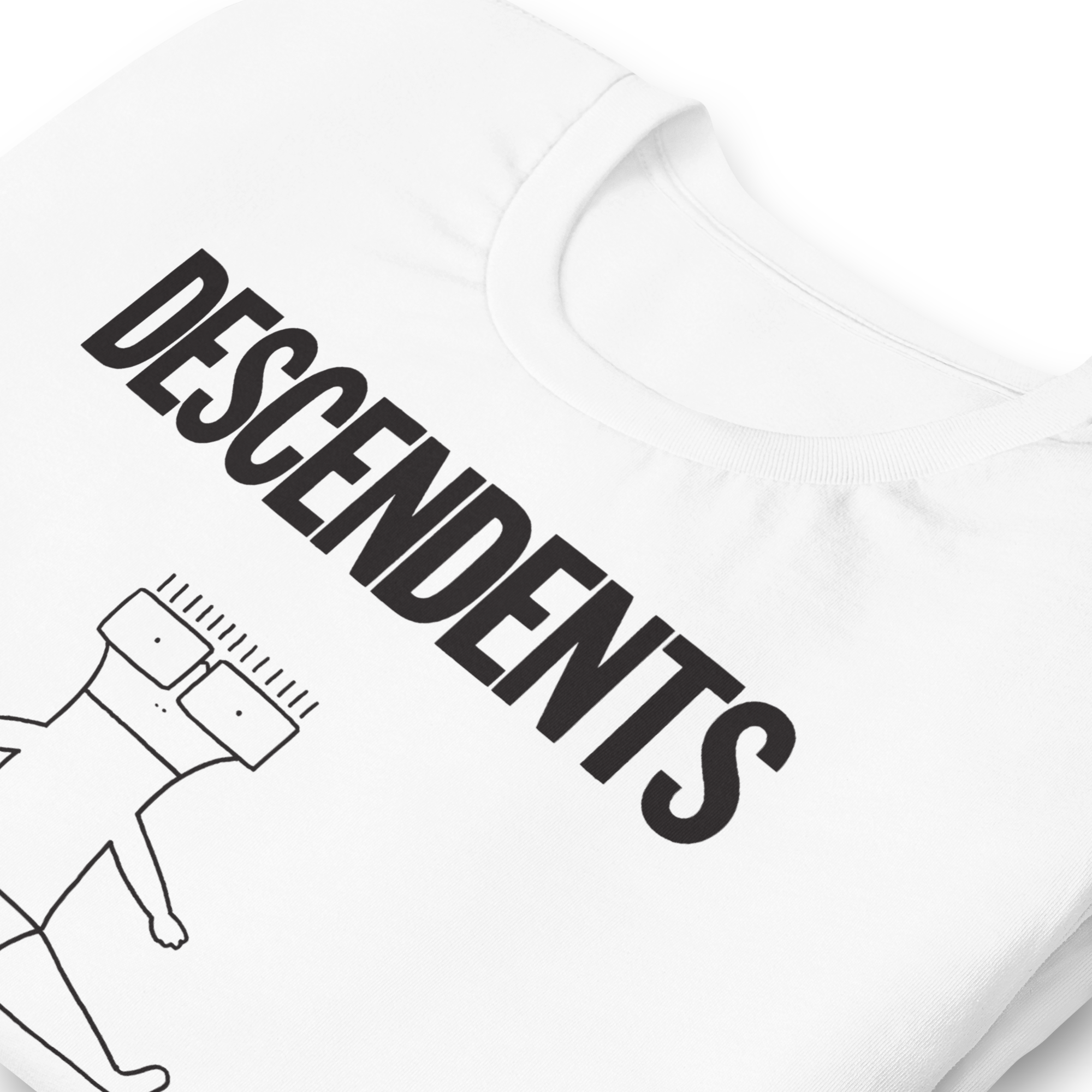Stakes Descendents No Grow Up T-Shirt White