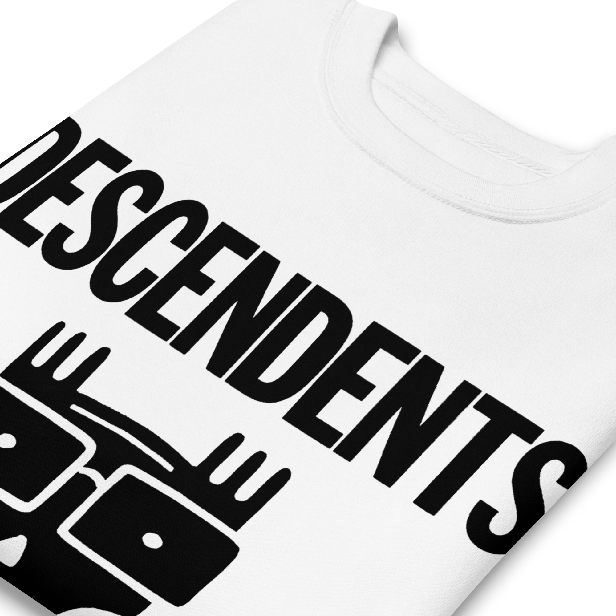Stakes Descendents Not a Punk Sweatshirt White