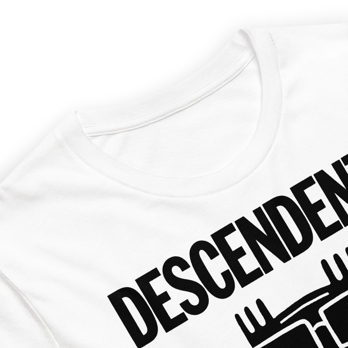 Stakes Descendents Not a Punk T-Shirt White
