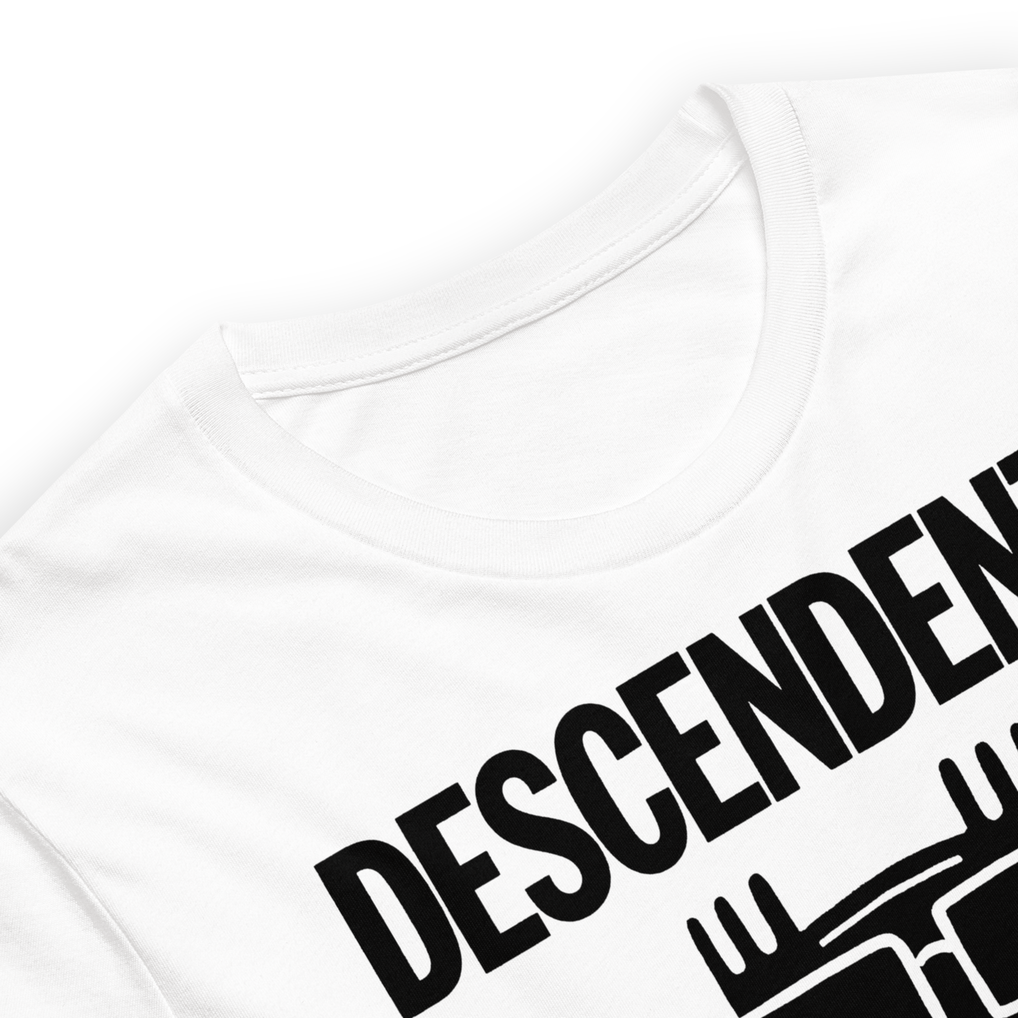 Stakes Descendents Not a Punk T-Shirt White