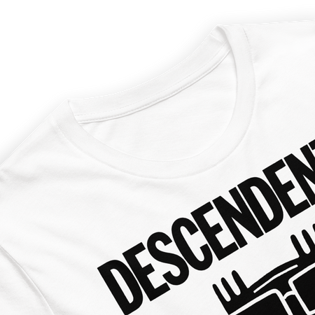 Stakes Descendents Not a Punk T-Shirt White