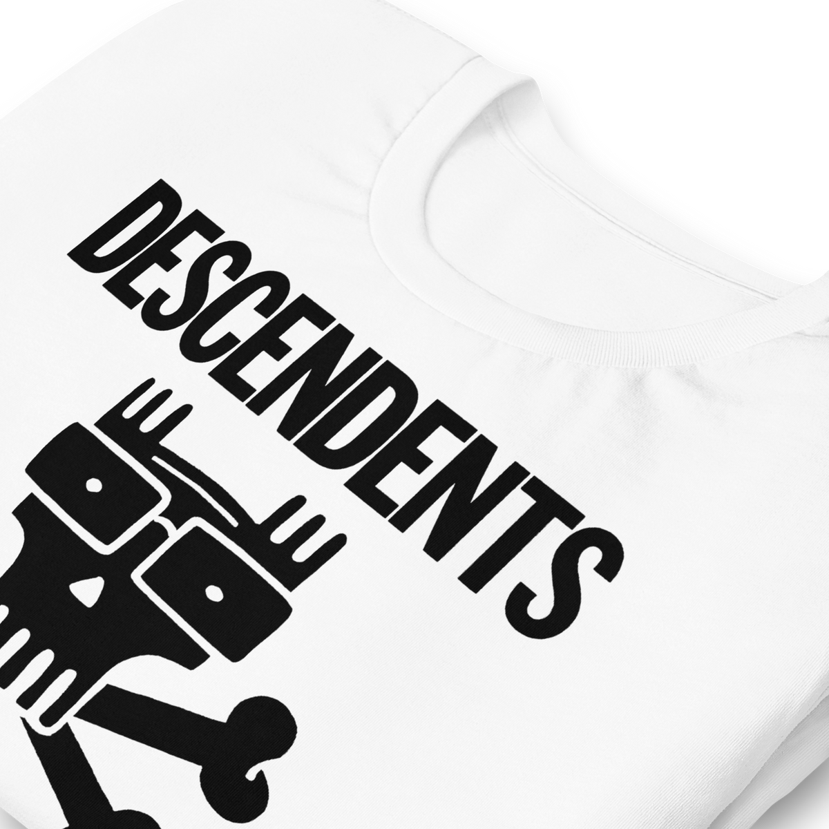 Stakes Descendents Not a Punk T-Shirt White