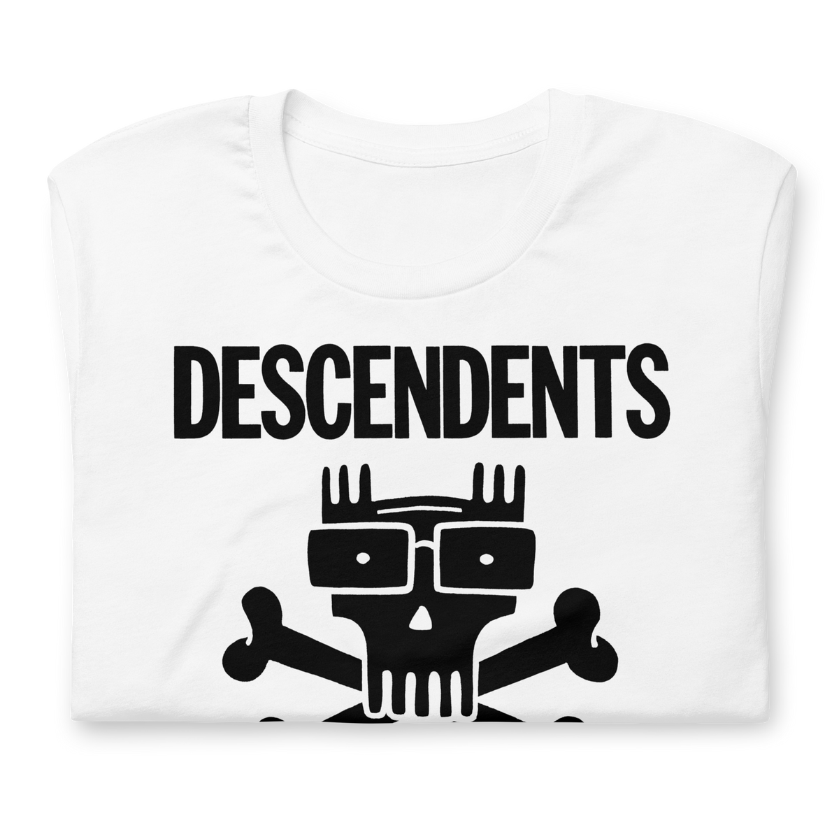 Stakes Descendents Not a Punk T-Shirt White