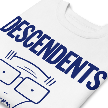 Stakes Descendents Thou Shalt Not Adulthood Sweatshirt White