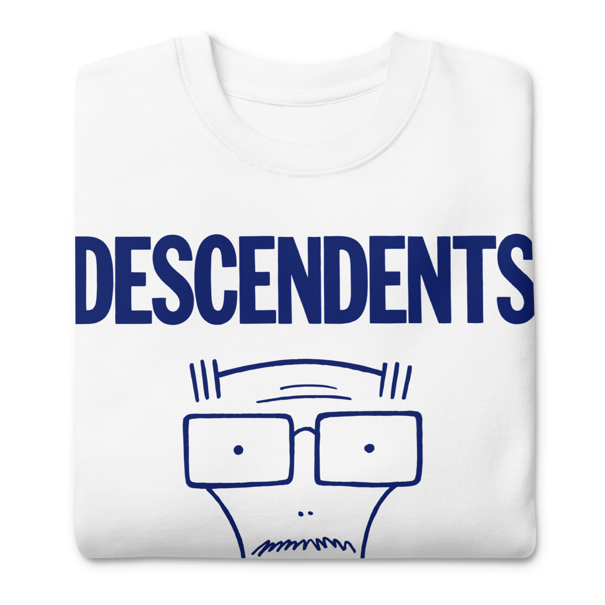 Stakes Descendents Thou Shalt Not Adulthood Sweatshirt White
