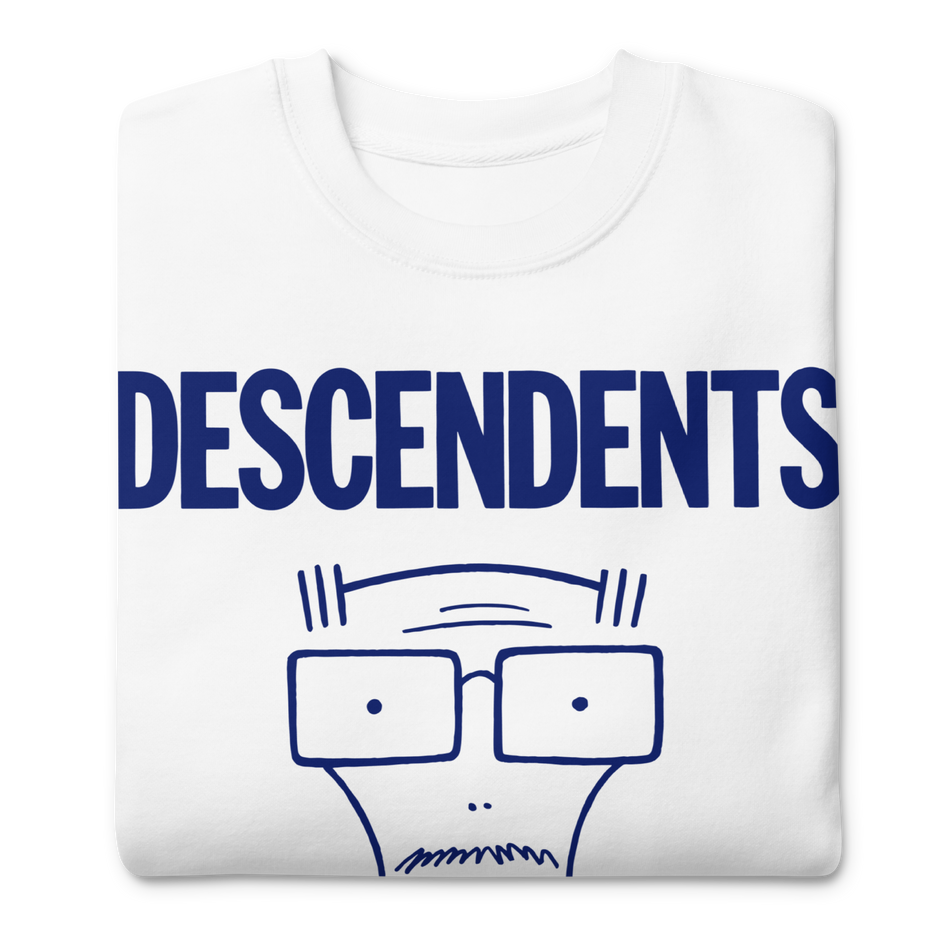 Stakes Descendents Thou Shalt Not Adulthood Sweatshirt White