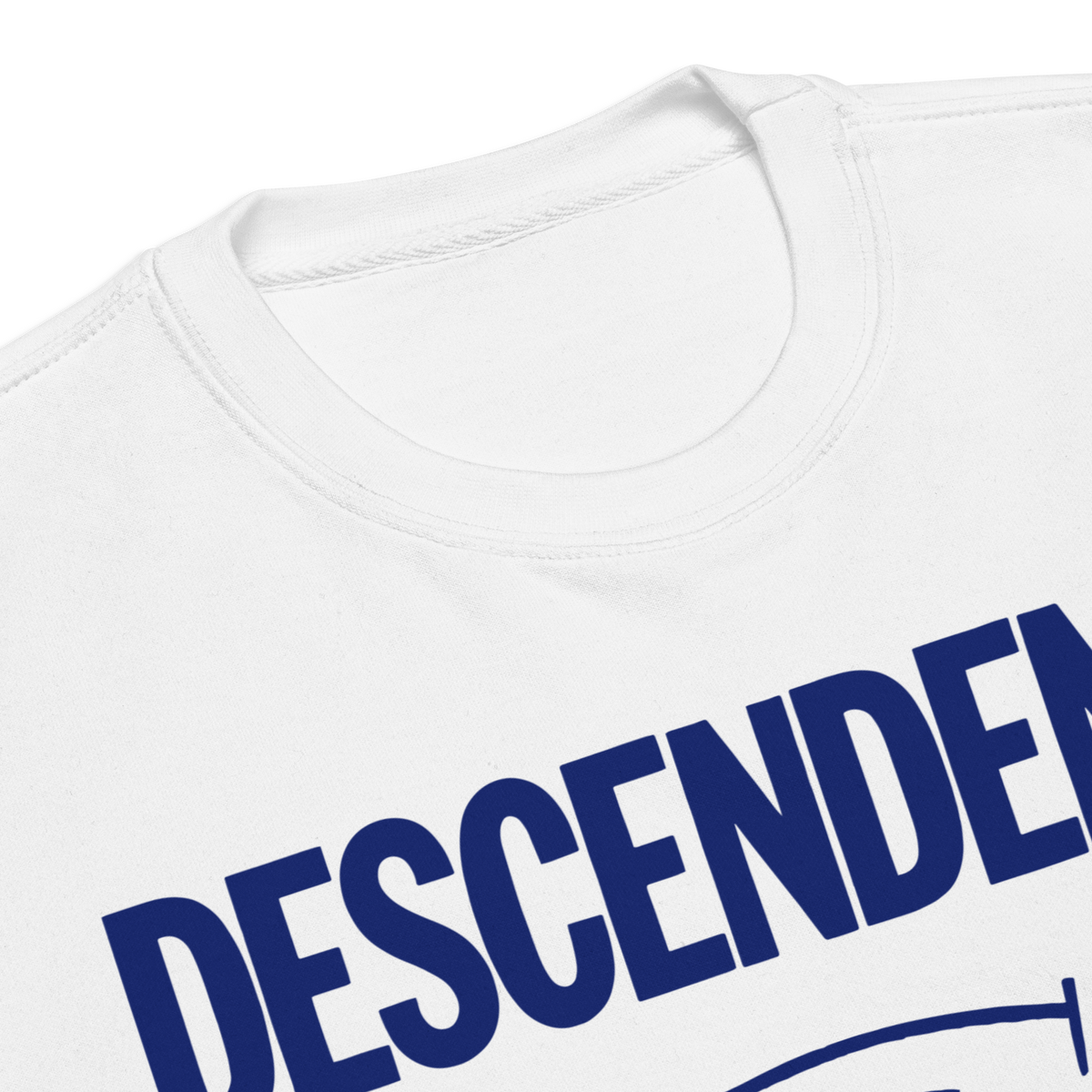 Stakes Descendents Thou Shalt Not Adulthood Sweatshirt White