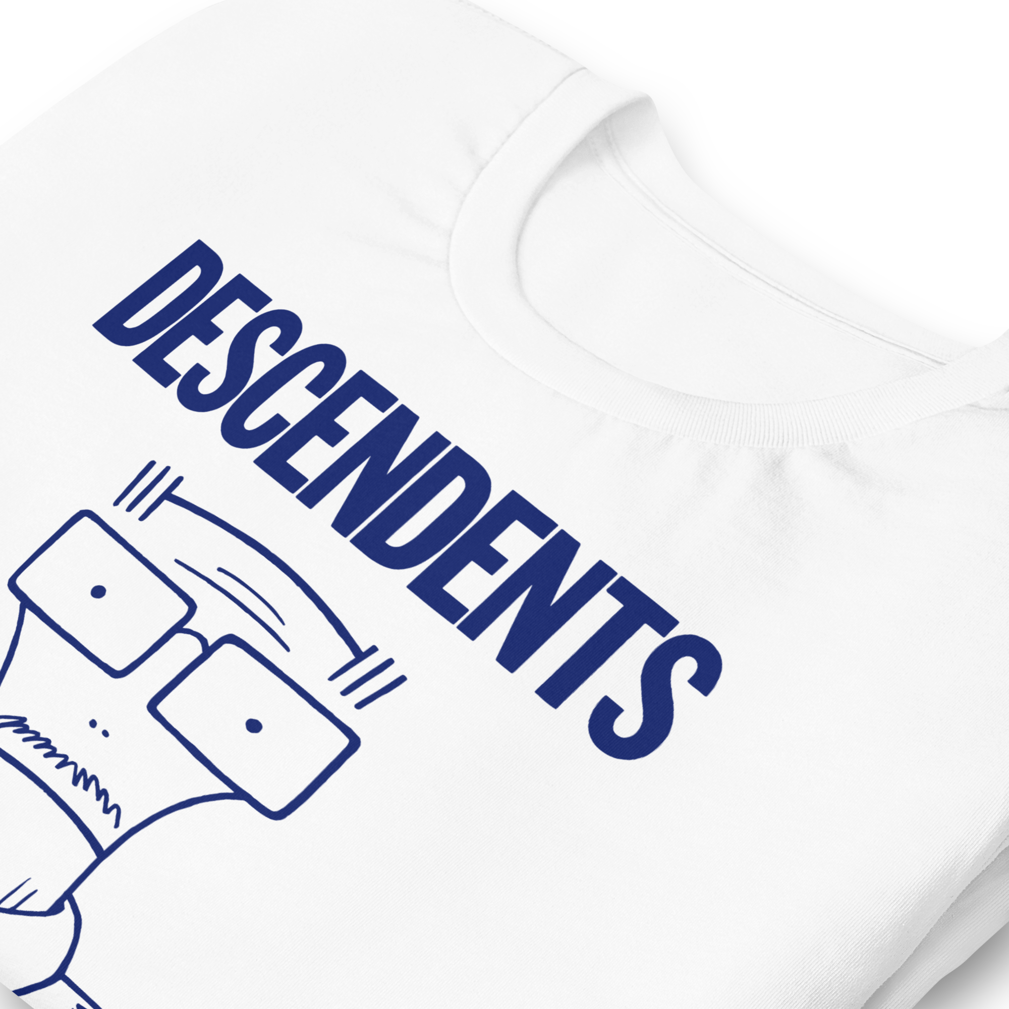Stakes Descendents Thou Shalt Not Adulthood T-Shirt White