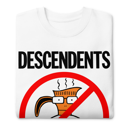 Stakes Descendents Thou Shalt Not Decaf Sweatshirt White