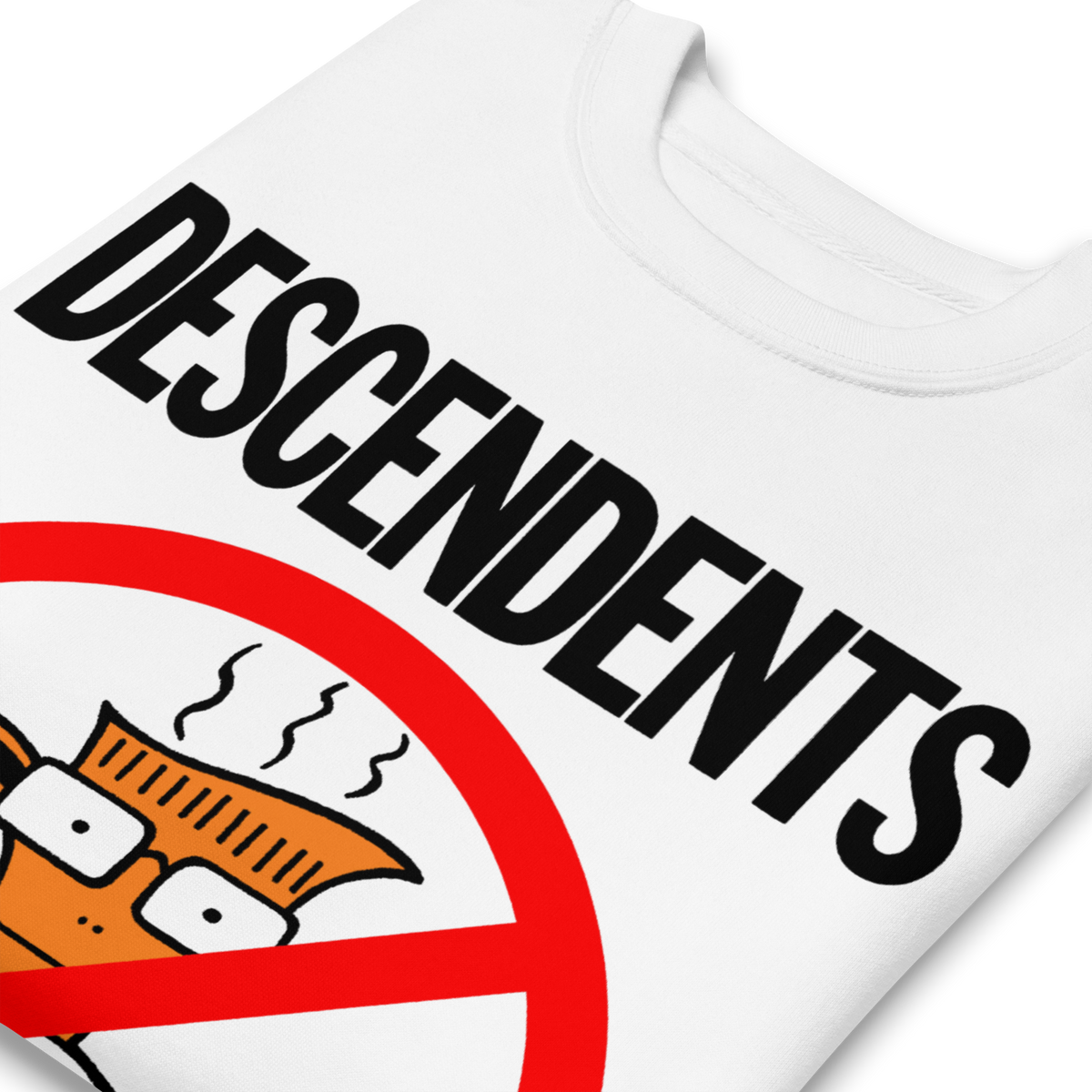 Stakes Descendents Thou Shalt Not Decaf Sweatshirt White