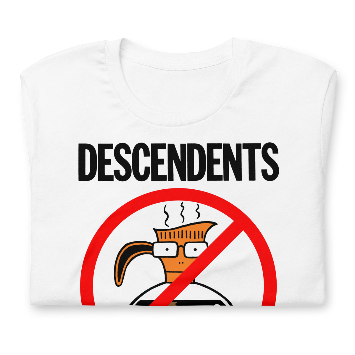 Stakes Descendents Thou Shalt Not Decaf T-Shirt White