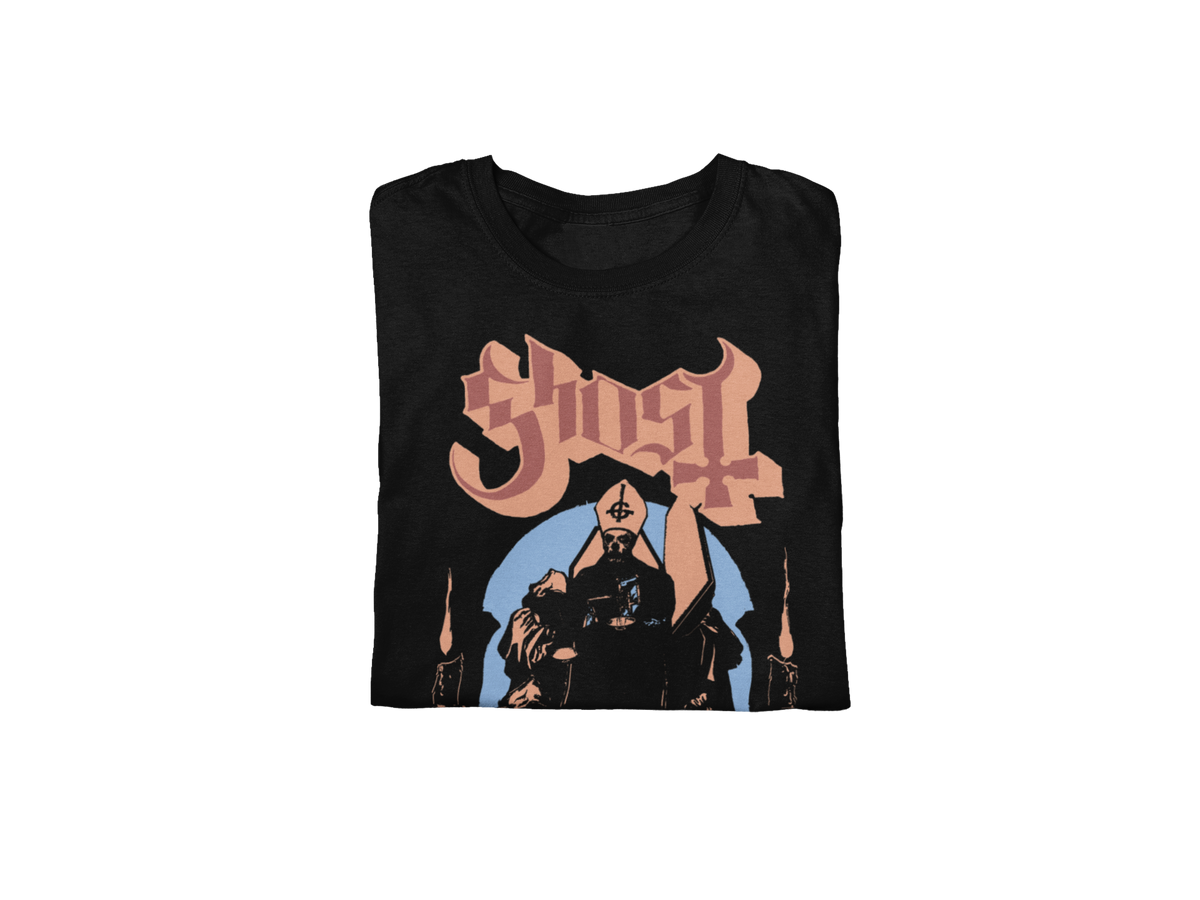 Stakes Ghost - Darkness Jumbo Print T-Shirt Black