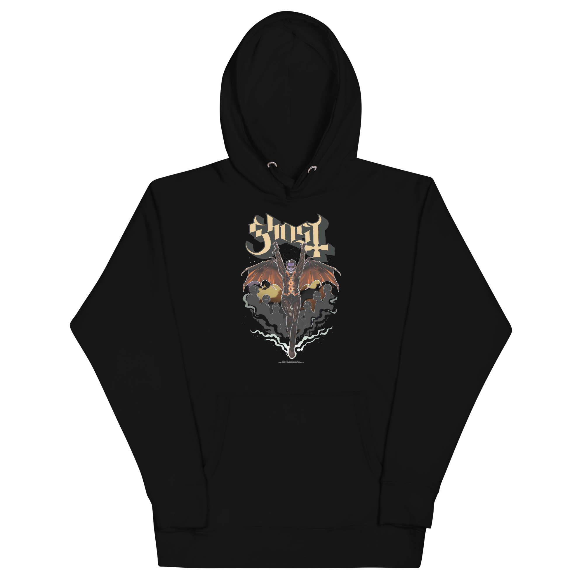 Stakes Ghost Fly Over Classic Hoodie Black