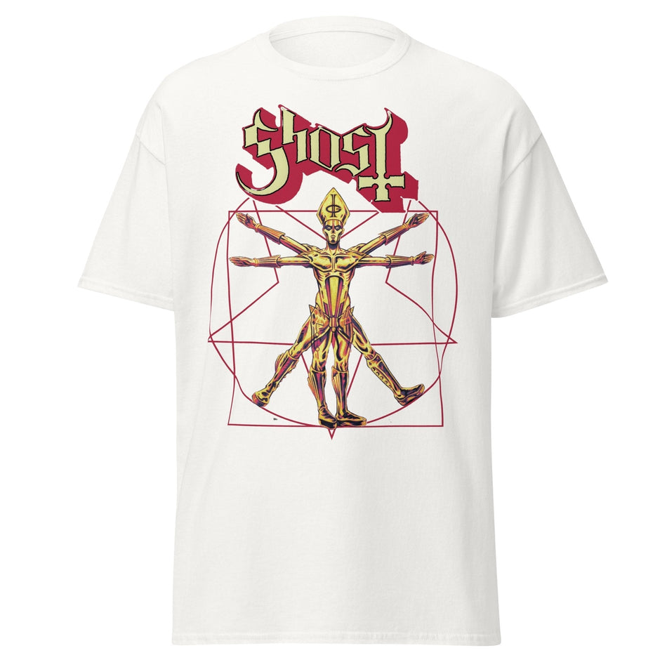 Stakes Ghost - In the Machine Jumbo Print T-Shirt Black
