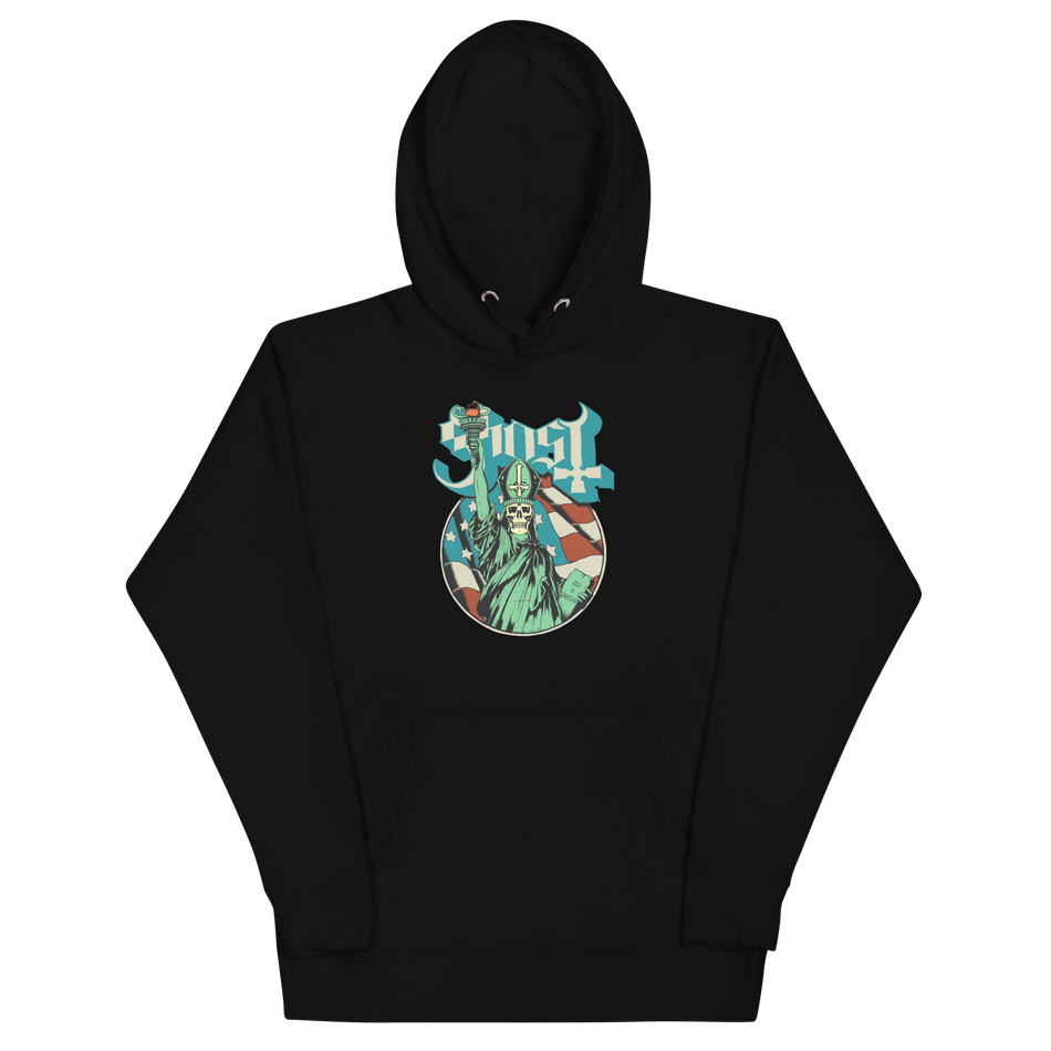 Stakes Ghost - Statue of Liberty Classic Hoodie Black