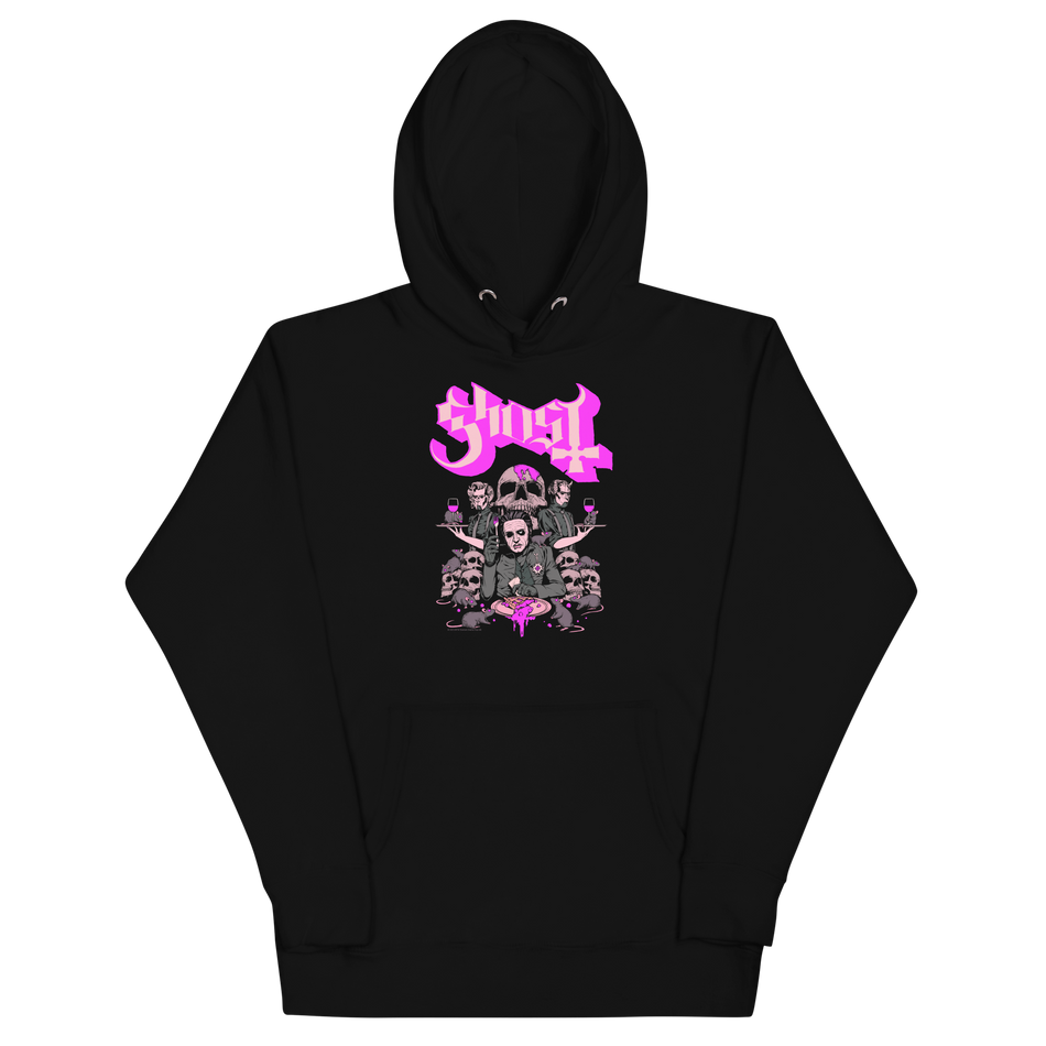 Stakes Ghost What's for Dinner Classic Hoodie Black