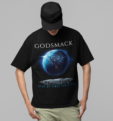 Stakes Godsmack - Best of Times Jumbo Print T-Shirt Black