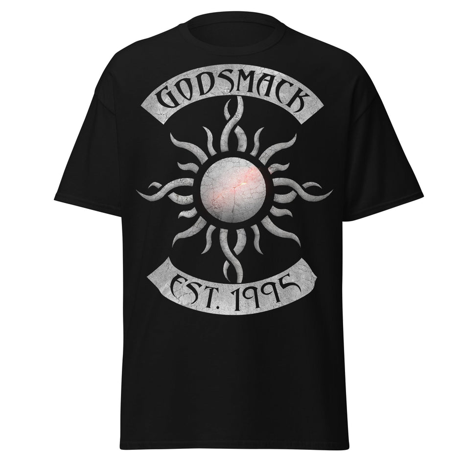 Stakes Godsmack - Est. 1995 Jumbo Print T-Shirt Black