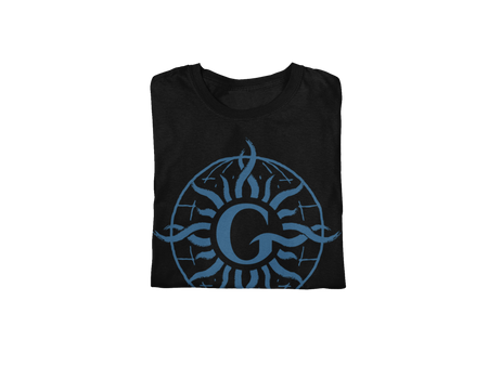 Stakes Godsmack - G Compass Logo Jumbo Print T-Shirt Black